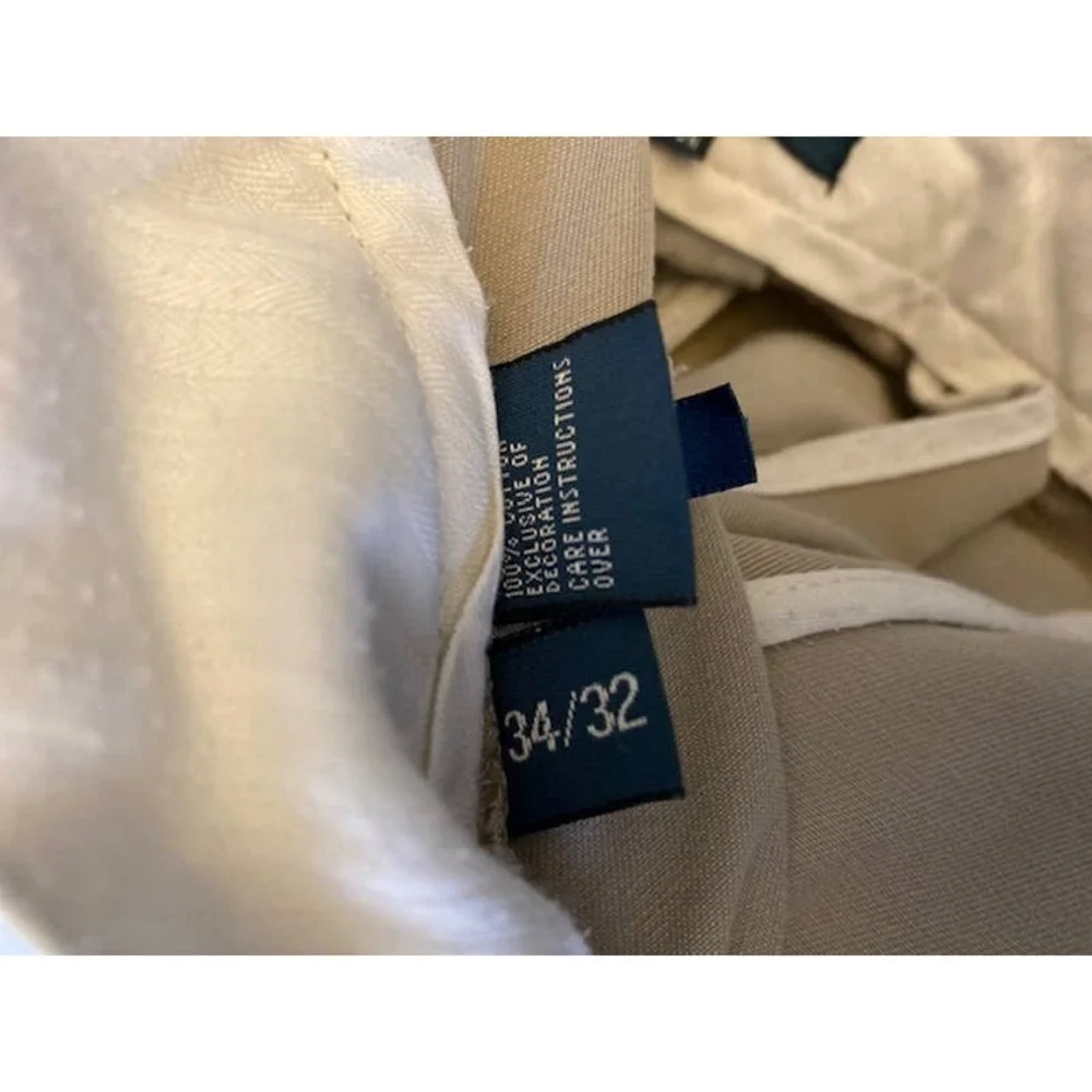 Polo Ralph Lauren Preston Pant 34‎ x 32 100% Cotton